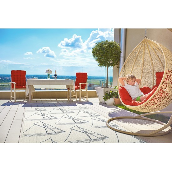 Kaleen Amalie Collection AML03-01 Ivory Area Rug 5' x 7'6"