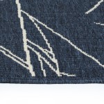 Kaleen Amalie Collection AML03-22 Navy Throw Rug 1'9" x 3'