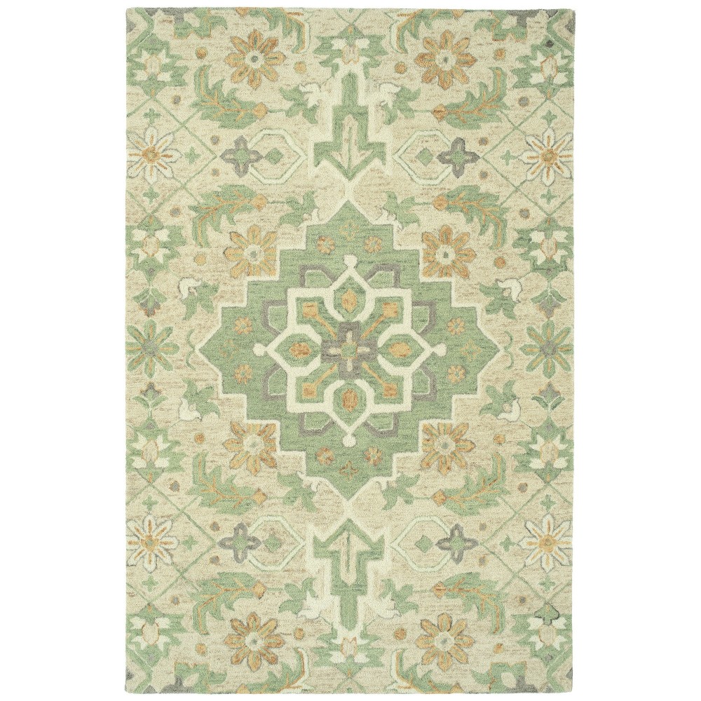 Kaleen Chancellor Collection Sand Sage Area Rug 5' x 7'9"