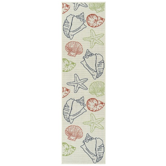 Kaleen Amalie Collection AML04-01 Ivory Throw Rug 1'9" x 3'