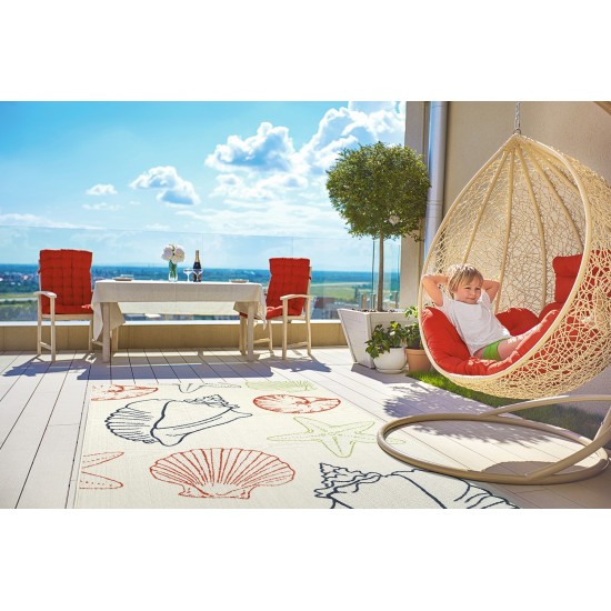 Kaleen Amalie Collection AML04-01 Ivory Throw Rug 1'9" x 3'
