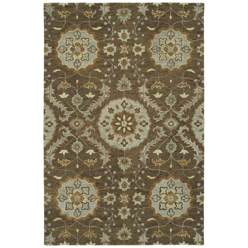 Kaleen Chancellor Collection Dark Mocha Area Rug 4' x 6'