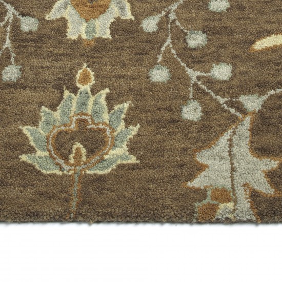 Kaleen Chancellor Collection Dark Mocha Area Rug 4' x 6'