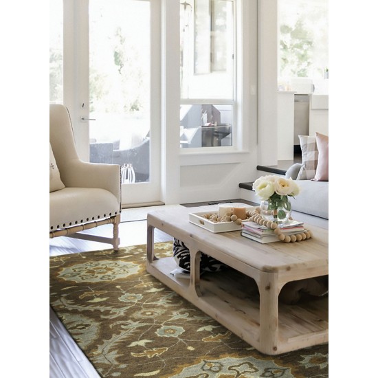 Kaleen Chancellor Collection Dark Mocha Area Rug 5' x 7'9"