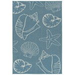 Kaleen Amalie Collection AML04-79 Light Blue Area Rug 3'6" x 5'6"