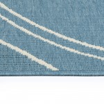 Kaleen Amalie Collection AML04-79 Light Blue Area Rug 3'6" x 5'6"