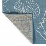 Kaleen Amalie Collection AML04-79 Light Blue Area Rug 3'6" x 5'6"