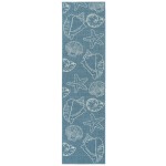 Kaleen Amalie Collection AML04-79 Light Blue Area Rug 3'6" x 5'6"
