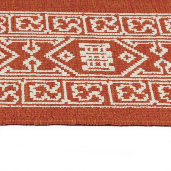 Kaleen Amalie Collection AML06-32 Tangerine Throw Rug 1'9" x 3'