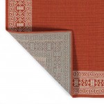 Kaleen Amalie Collection AML06-32 Tangerine Throw Rug 1'9" x 3'