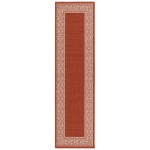 Kaleen Amalie Collection AML06-32 Tangerine Throw Rug 1'9" x 3'