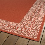 Kaleen Amalie Collection AML06-32 Tangerine Throw Rug 1'9" x 3'