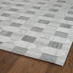 Kaleen Chaps Collection CHP03-75 Grey Throw Rug 2' x 3'