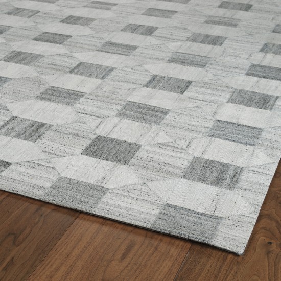 Kaleen Chaps Collection CHP03-75 Grey Area Rug 4' x 6'