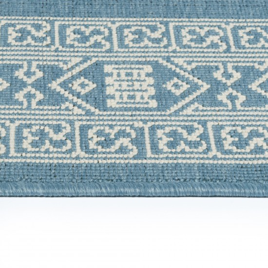 Kaleen Amalie Collection AML06-79 Light Blue Runner 2'2" x 8'