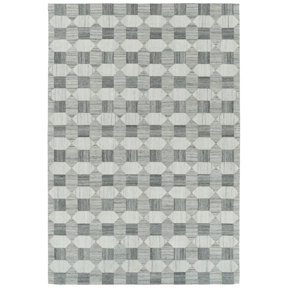 Kaleen Chaps Collection CHP03-75 Grey Area Rug 9' x 12' Kaleen Chaps Collection CHP03-75 Grey Area Rug 9' x 12'
