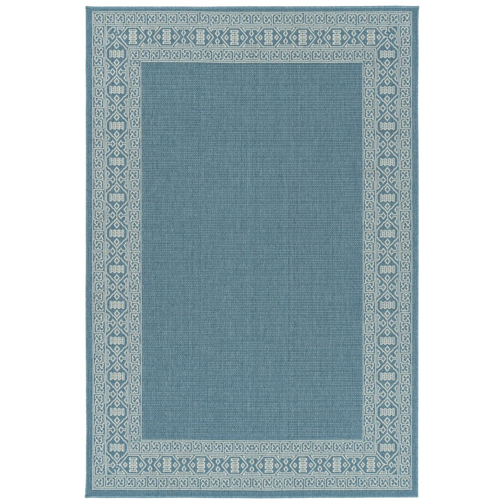 Kaleen Amalie Collection AML06-79 Light Blue Area Rug 5' x 7'6"