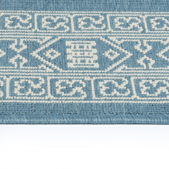 Kaleen Amalie Collection AML06-79 Light Blue Area Rug 5' x 7'6"
