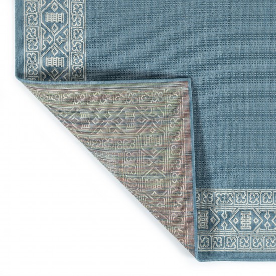 Kaleen Amalie Collection AML06-79 Light Blue Area Rug 7'2" x 10'5"