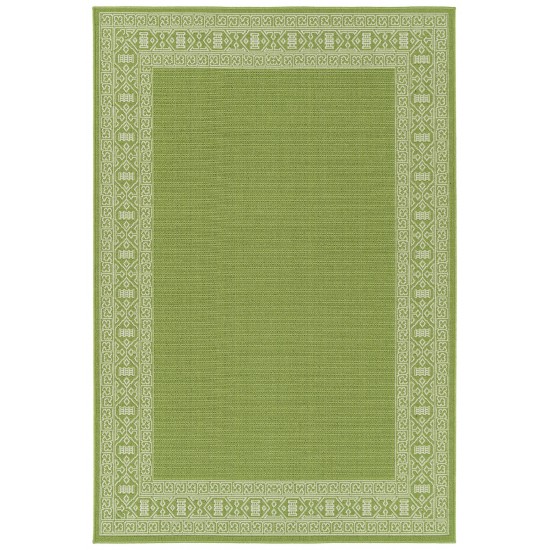 Kaleen Amalie Collection AML06-96 Lime Green Throw Rug 1'9" x 3'