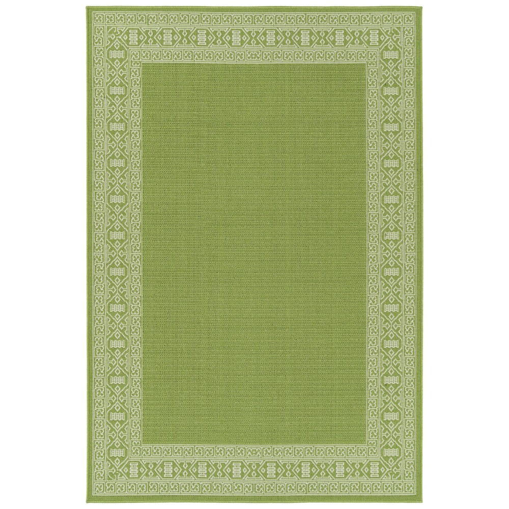 Kaleen Amalie Collection AML06-96 Lime Green Area Rug 3'6" x 5'6"