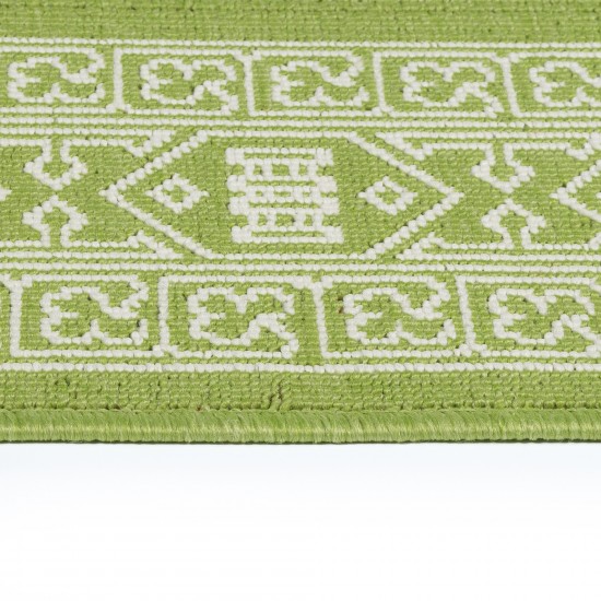 Kaleen Amalie Collection AML06-96 Lime Green Area Rug 3'6" x 5'6"