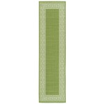 Kaleen Amalie Collection AML06-96 Lime Green Area Rug 3'6" x 5'6"