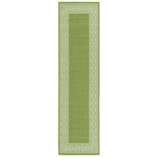 Kaleen Amalie Collection AML06-96 Lime Green Area Rug 3'6" x 5'6"