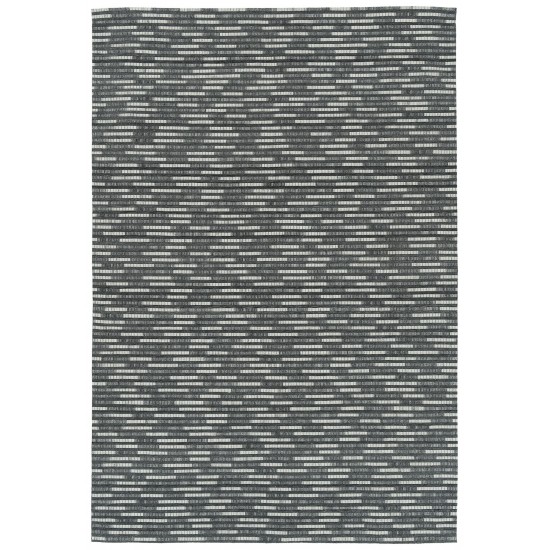 Kaleen Chaps Collection CHP06-38 Charcoal Area Rug 4' x 6'