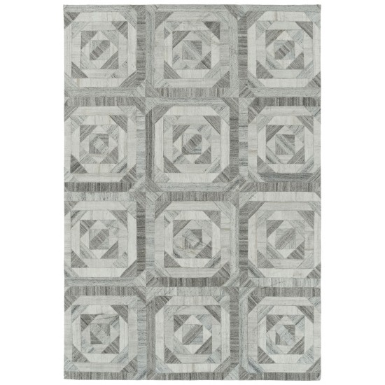 Kaleen Chaps Collection Light Taupe Throw Rug 2' x 3'