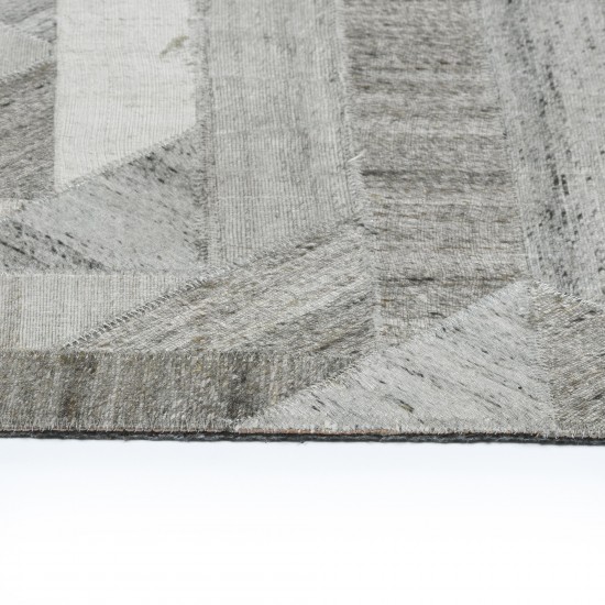 Kaleen Chaps Collection Light Taupe Throw Rug 2' x 3'