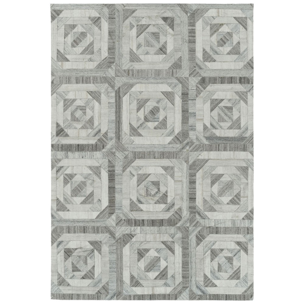 Kaleen Chaps Collection Light Taupe Area Rug 4' x 6'