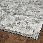 Kaleen Chaps Collection Light Taupe Area Rug 4' x 6'