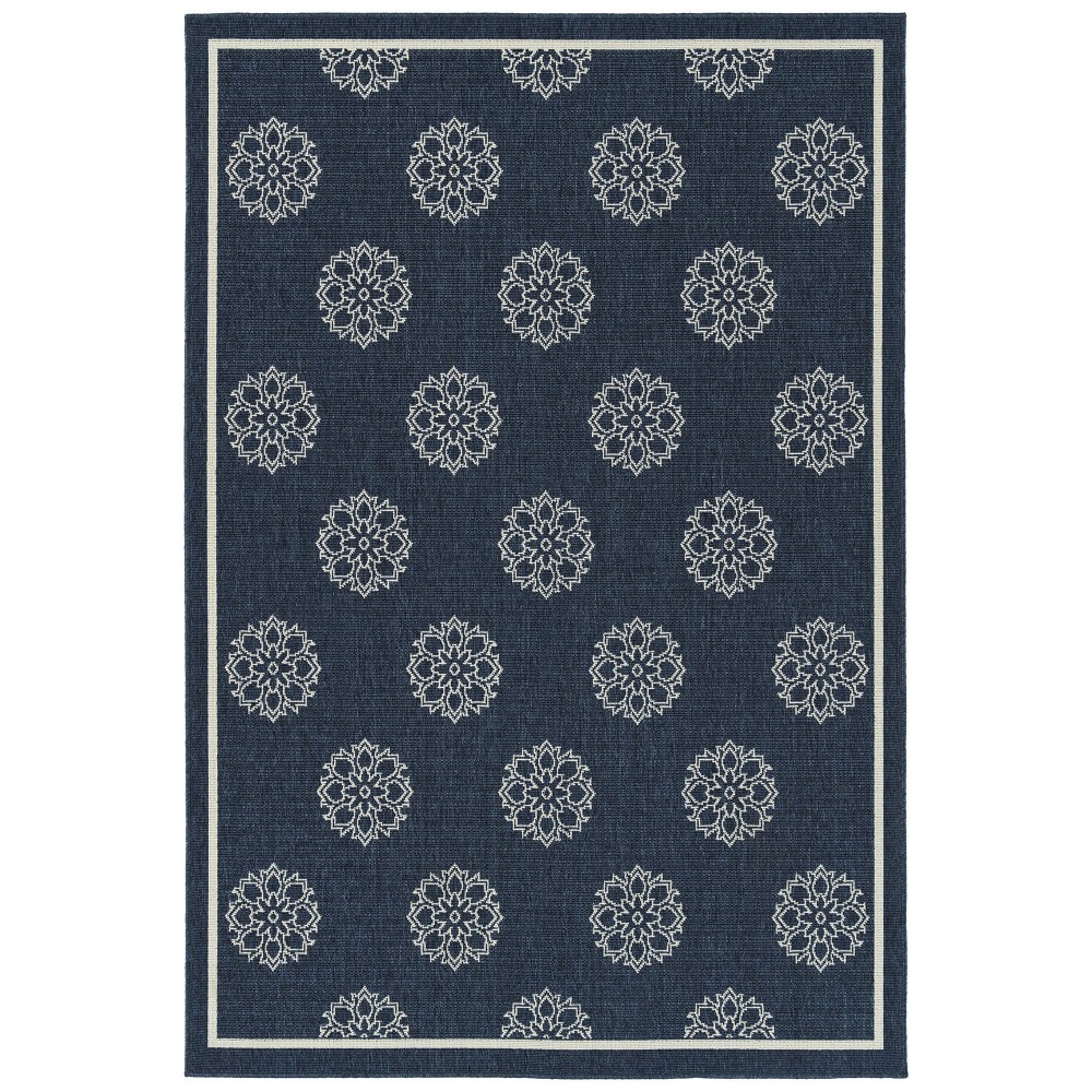 Kaleen Amalie Collection AML07-22 Navy Area Rug 5' x 7'6"