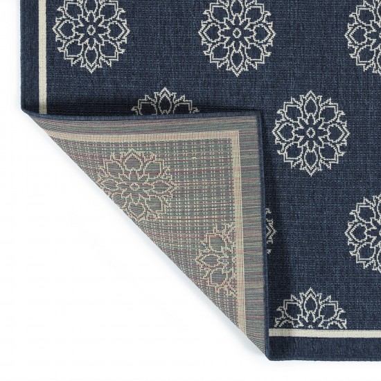 Kaleen Amalie Collection AML07-22 Navy Area Rug 5' x 7'6"