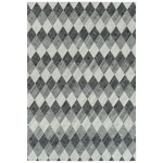 Kaleen Chaps Collection CHP08-38 Charcoal Throw Rug 2' x 3'