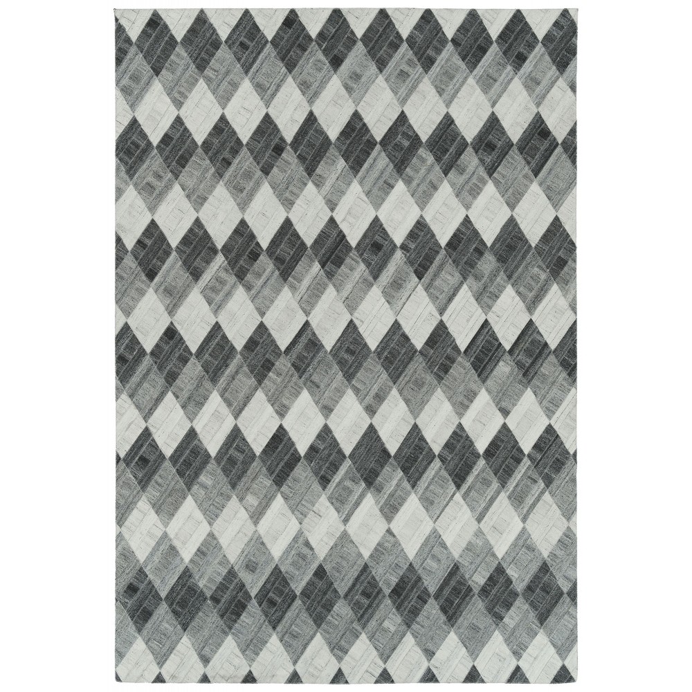 Kaleen Chaps Collection CHP08-38 Charcoal Area Rug 5' x 7'9"