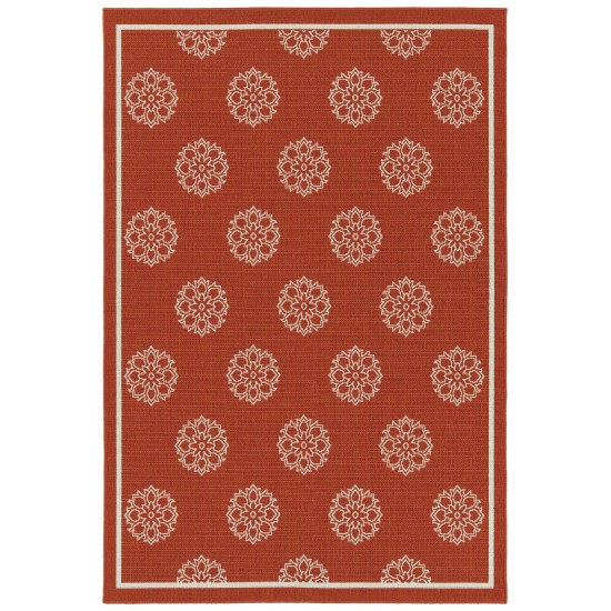 Kaleen Amalie Collection AML07-32 Tangerine Throw Rug 1'9" x 3'