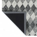 Kaleen Chaps Collection CHP08-38 Charcoal Area Rug 8' x 10'