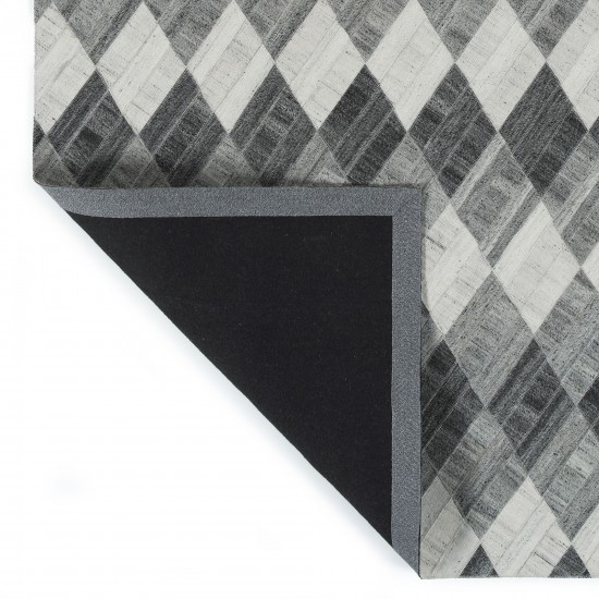 Kaleen Chaps Collection CHP08-38 Charcoal Area Rug 8' x 10'