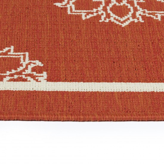 Kaleen Amalie Collection AML07-32 Tangerine Throw Rug 2'5" x 3'9"