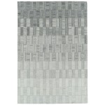 Kaleen Chaps Collection Light Silver Area Rug 4' x 6'