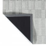 Kaleen Chaps Collection Light Silver Area Rug 4' x 6'