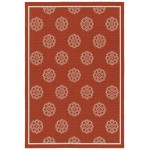 Kaleen Amalie Collection AML07-32 Tangerine Area Rug 3'6" x 5'6"