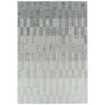 Kaleen Chaps Collection Light Silver Area Rug 9' x 12'