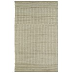 Kaleen Colinas Collection Ivory Khaki Throw Rug 21" x 34"