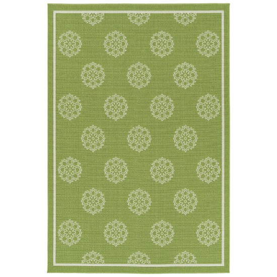 Kaleen Amalie Collection AML07-96 Lime Green Throw Rug 1'9" x 3'