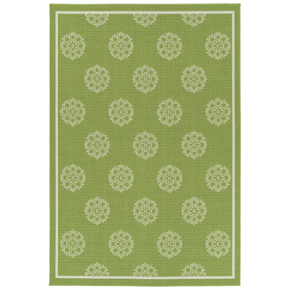 Kaleen Amalie Collection AML07-96 Lime Green Runner 2'2" x 8'