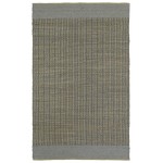 Kaleen Colinas Collection Slate LtBlue Throw Rug 21" x 34"