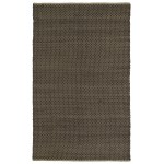 Kaleen Colinas Collection Dark Chocolate Throw Rug 3' x 5'